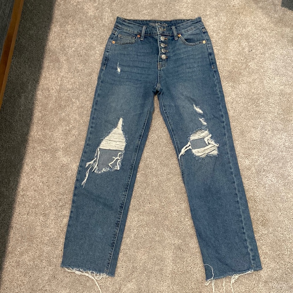 Wild Fable Women’s Straight Leg High Rise Jeans. Size 0